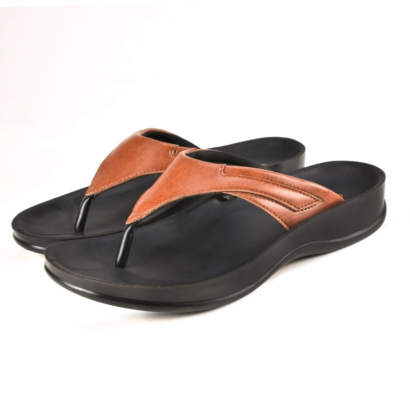 Aerothotic Women's All-Day Wear Sandal, Comfortable, Algiz, Tan